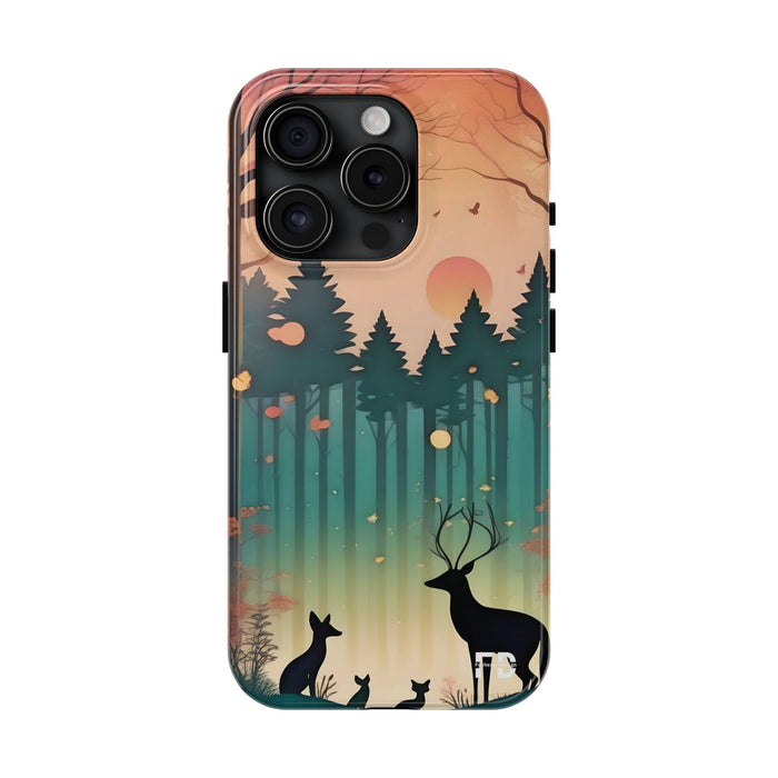 Forest Phone Case Resistant 2 - Piece for Iphone or Google Phone case - FORHERA DESIGN - Phone Case