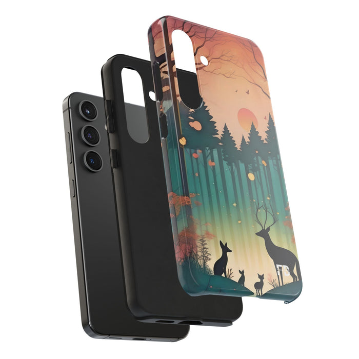 Forest Phone Case Resistant 2 - Piece for Iphone or Google Phone case - FORHERA DESIGN - Phone Case