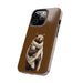 Gentle bear hugging Phone Case Resistant 2 - Piece for Iphone or Google Phone case - FORHERA DESIGN - Phone Case