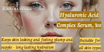 Hyaluronic Acid Complex Serum, 1oz - Deep Hydration Hyaluronic Acid Serum – Plump, Supple Skin Awaits