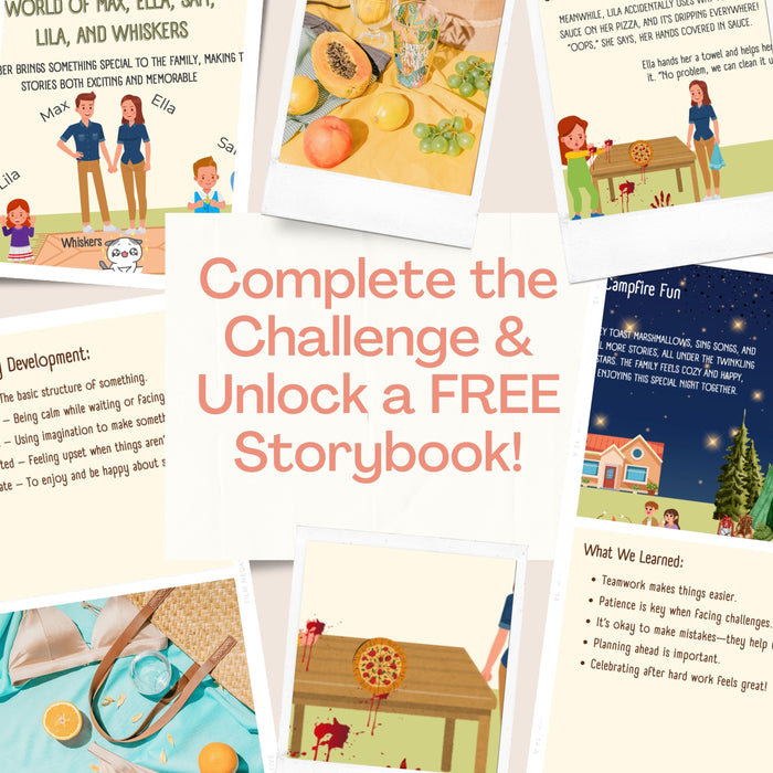 Interactive Christmas Family Challenge | 3 Levels of Fun Puzzles & Activities | FREE Storybook & 60% Off Coupon | Perfect Holiday Gift for Kids