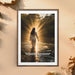 Isaiah 43:2 Wall Art | When You Pass Through Waters, I Will Be with You | Christian Inspirational Digital Print | Faith-Based Decor