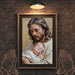 Jesus Holding You as a Baby | Heartwarming Christian Wall Art | High-Resolution Digital Print | Faith-Inspired Decor