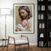 Jesus Holding You as a Baby | Heartwarming Christian Wall Art | High-Resolution Digital Print | Faith-Inspired Decor