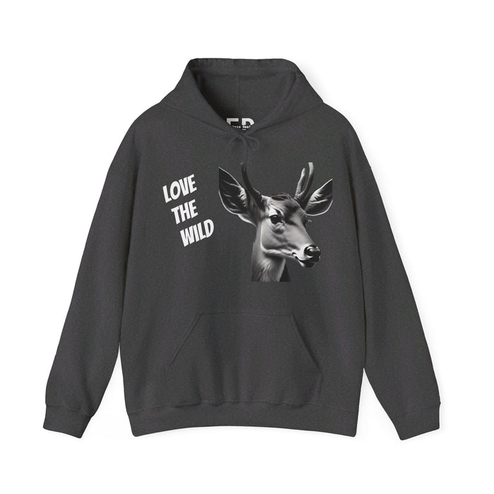 Love the wild Hoody Unisex Heavy Blend™ Hooded Sweatshirt