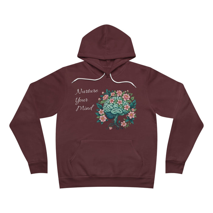 Nurture Your Mind Unisex Sponge Fleece Pullover Hoodie