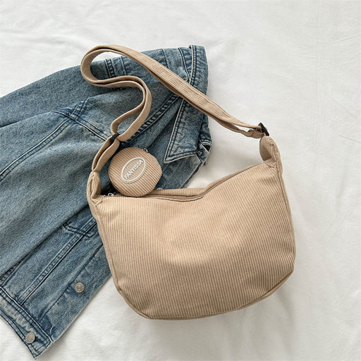 Korean Style Simple Shoulder Messenger Bag For Women