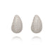 Fashion Jewelry Exquisite Micro Inlaid Zircon Water Drop Earrings Women