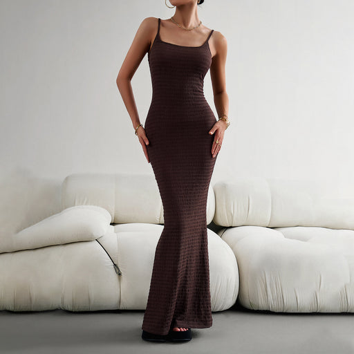 Women's Fashion Hip Slim-fit Suspender Dress
