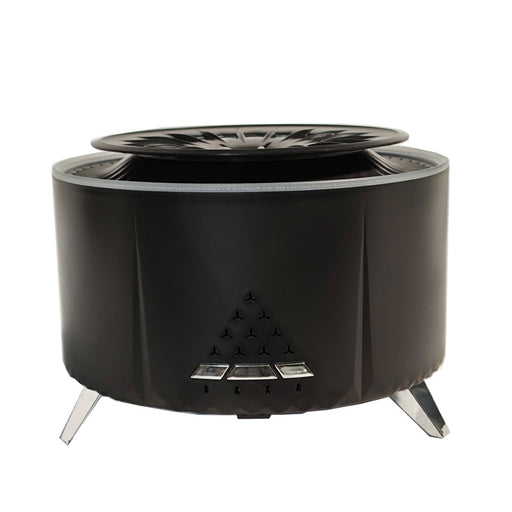 White Noise Flame Aroma Diffuser Desktop Humidifier