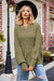 Women's Fashion Round Neck Loose Pullover Sweater