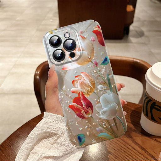 Pearl Flower Phone Case Protective Case
