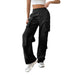 Women's Fashion Casual Solid Color Sweatpants Trousers