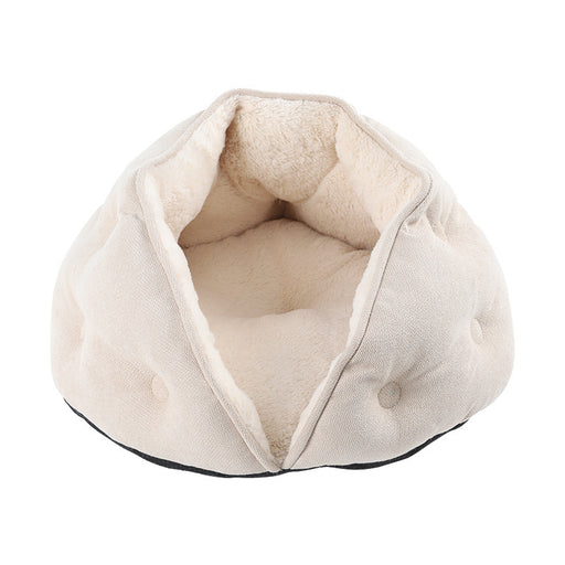 Pet Short Plush Shell Dumpling Nest Fleece Warm