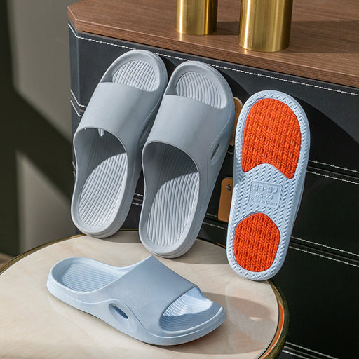 Summer Indoor Maternity Bathroom Thick Bottom Couple Home Elderly Non-slip Slippers Quick-drying