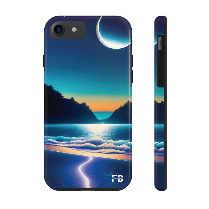 Ocean view Phone Case Resistant 2-Piece for Iphone or Google Phone case