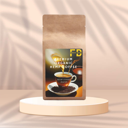 FD Premium Organic Hemp Coffee Blend - Medium Roast 4oz