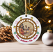 Personalized Christmas Photo Ornament with Custom QR Code & Video Message – Ideal Long-Distance Holiday Gift for Loved Ones!