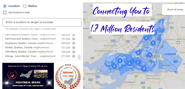 Montréal Spark : vous connecter à 1,7 million de résidents