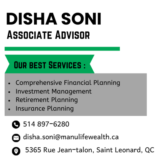 Disha Soni - Independent Financial Security Advisor