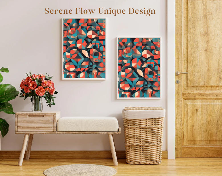 Serene Flow Design | Minimalistic Art | Modern Abstract Digital Download | Neutral Wall Art | Minimalistic Designe | Geometric Art