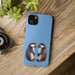 Side by Side Phone Case Resistant 2-Piece for Iphone or Google Phone case