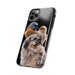 Small birds perched gently on Dog For Iphone or Google Phone case - FORHERA DESIGN - Phone Case