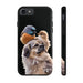 Small birds perched gently on Dog For Iphone or Google Phone case - FORHERA DESIGN - Phone Case