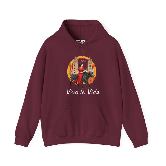 Spain Viva la Vida shirts Unisex Heavy Blend™ Hooded Sweatshirt