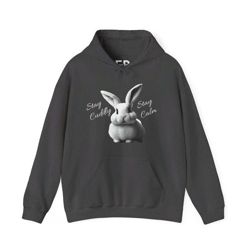 Stay Cuddle Stay Calm Bunny Hoody shirts Unisex Heavy Blend™ Hooded Sweatshirt