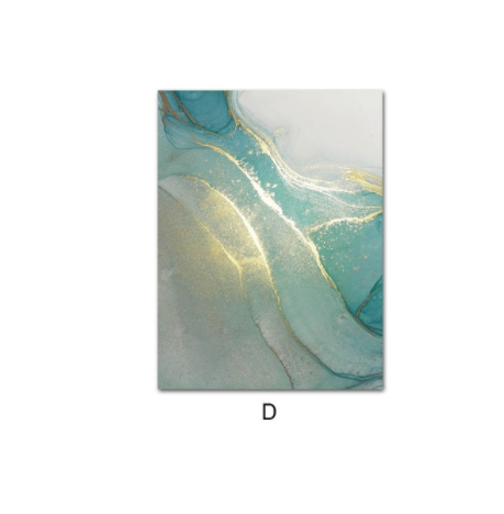 Abstract Liquid Fluid Art Poster Canvas Painting Modern Wall Picture Home Living Room Decor