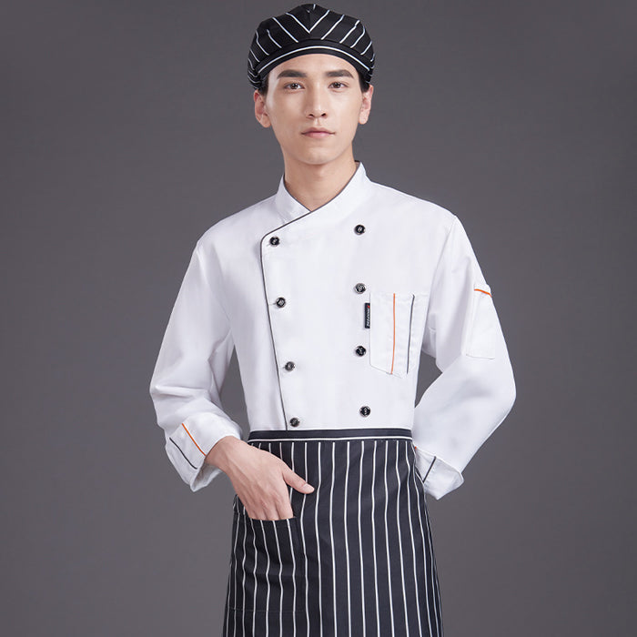 Hotel Chef Work Clothes Breathable Work Clothes