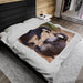 Always by your side Velveteen Plush Blanket - FORHERA DESIGN - Blankets