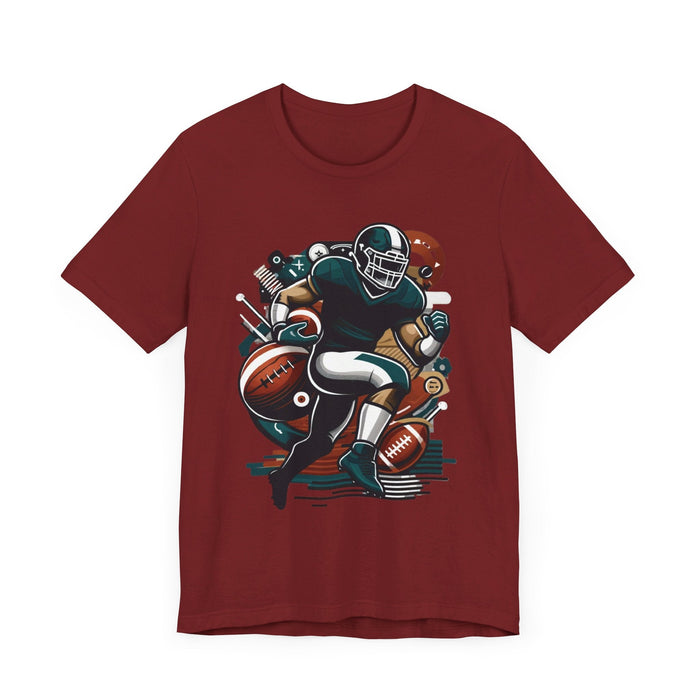 American Football Game Day T-Shirt - Stadium Fans Shirts - FORHERA DESIGN - T-Shirt