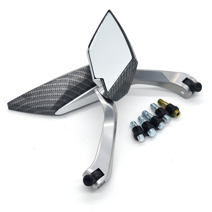 Rhombus Aluminum For Motorcycle Rearview Mirror