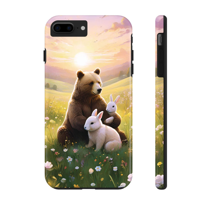 Bear Love 2 - Piece for Iphone or Google Phone case - FORHERA DESIGN - Phone Case