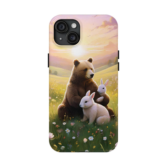 Bear Love 2 - Piece for Iphone or Google Phone case - FORHERA DESIGN - Phone Case