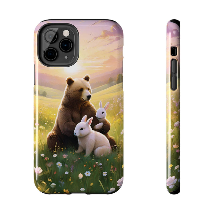 Bear Love 2 - Piece for Iphone or Google Phone case - FORHERA DESIGN - Phone Case