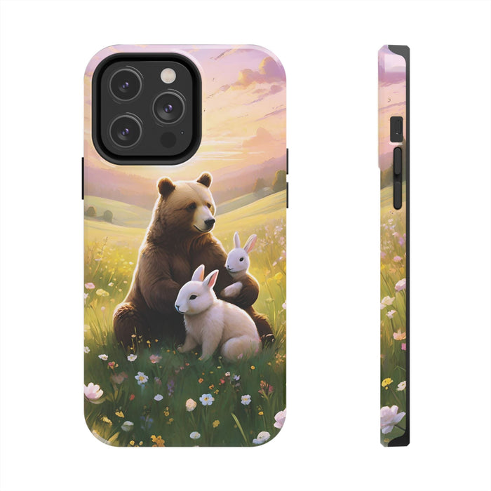 Bear Love 2 - Piece for Iphone or Google Phone case - FORHERA DESIGN - Phone Case