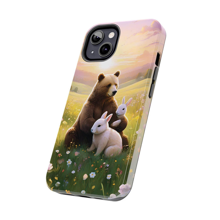 Bear Love 2 - Piece for Iphone or Google Phone case - FORHERA DESIGN - Phone Case