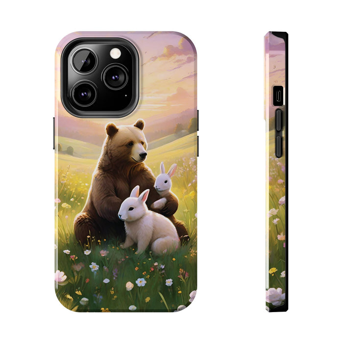 Bear Love 2 - Piece for Iphone or Google Phone case - FORHERA DESIGN - Phone Case