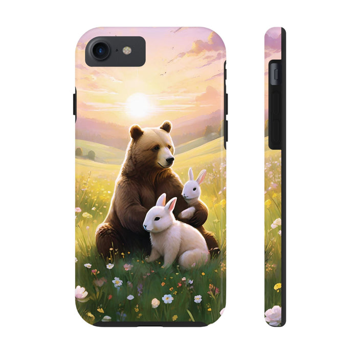 Bear Love 2 - Piece for Iphone or Google Phone case - FORHERA DESIGN - Phone Case