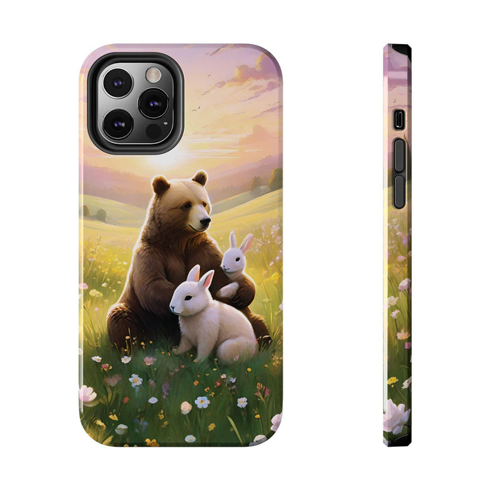 Bear Love 2 - Piece for Iphone or Google Phone case - FORHERA DESIGN - Phone Case