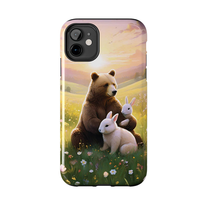 Bear Love 2 - Piece for Iphone or Google Phone case - FORHERA DESIGN - Phone Case