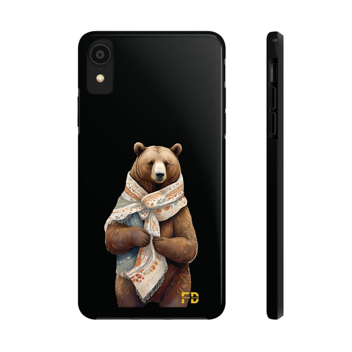 Bear Phone Case Resistant 2 - Piece for Iphone or Google Phone case - FORHERA DESIGN - Phone Case