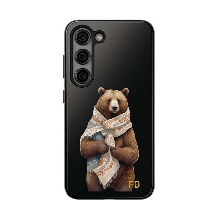 Bear Phone Case Resistant 2 - Piece for Iphone or Google Phone case - FORHERA DESIGN - Phone Case