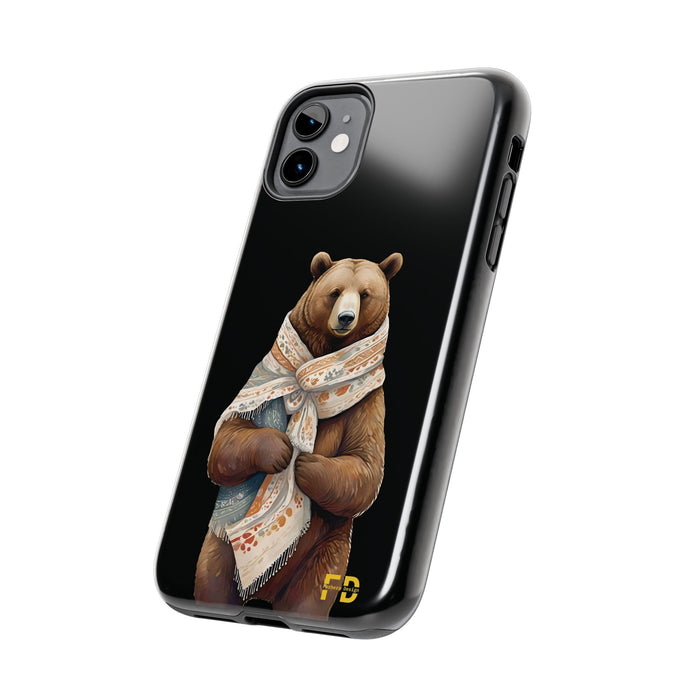 Bear Phone Case Resistant 2 - Piece for Iphone or Google Phone case - FORHERA DESIGN - Phone Case