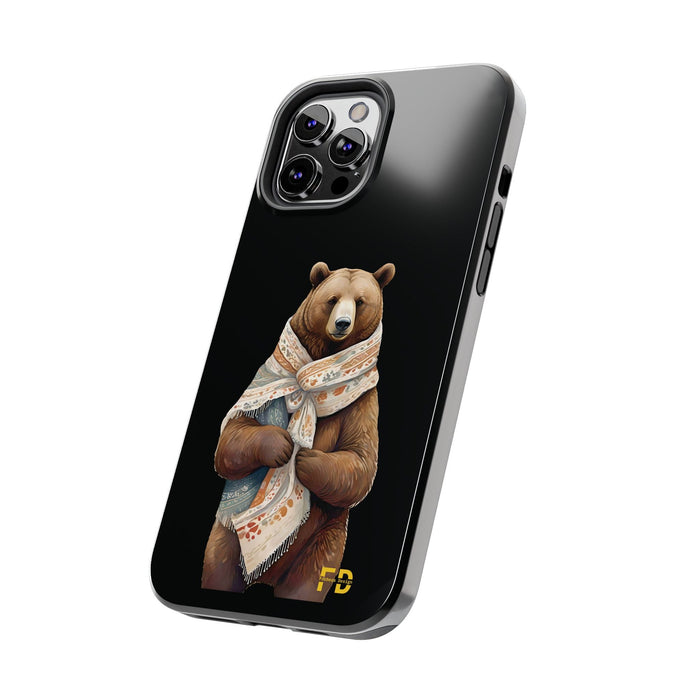 Bear Phone Case Resistant 2 - Piece for Iphone or Google Phone case - FORHERA DESIGN - Phone Case