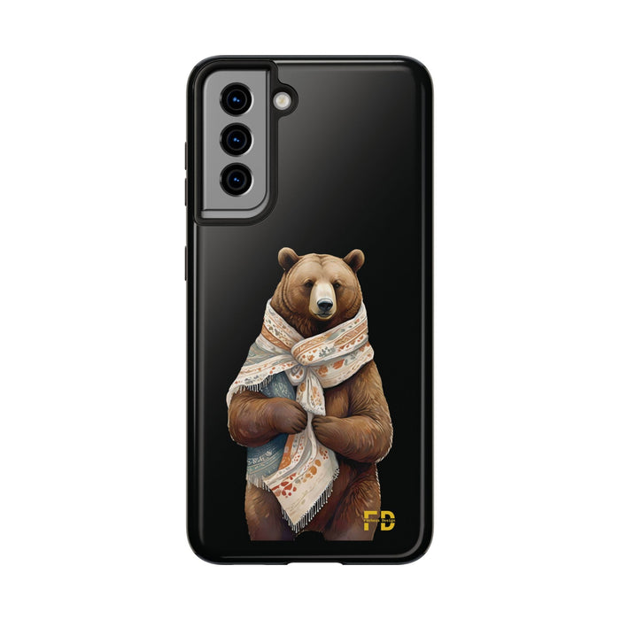 Bear Phone Case Resistant 2 - Piece for Iphone or Google Phone case - FORHERA DESIGN - Phone Case