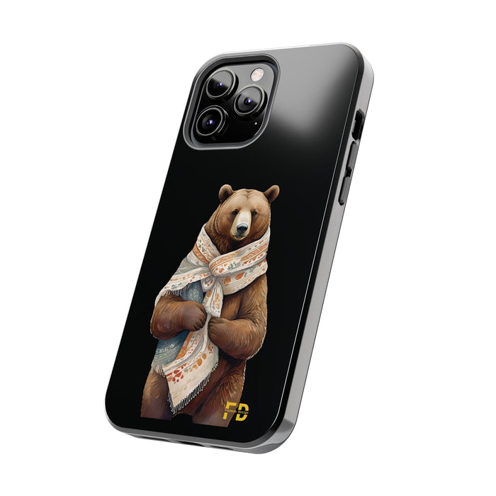 Bear Phone Case Resistant 2 - Piece for Iphone or Google Phone case - FORHERA DESIGN - Phone Case